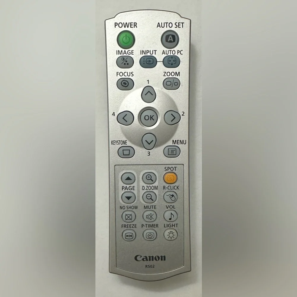 Canon Original Genuine RS02 Video Projector Remote Controller